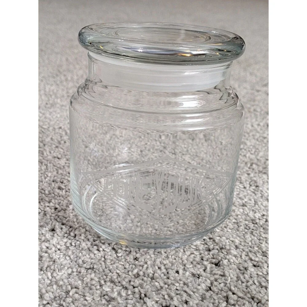 Universal Studios Harry Potter HONEYDUKES Glass Canister Apothecary Jar Great